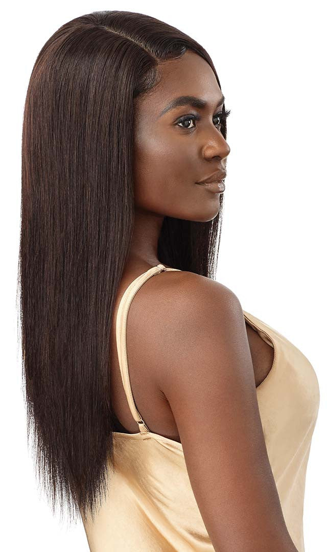 OUTRE Mytresses Gold Label 100% Unprocessed Human Hair Lace Front Wig HH-KRISTABEL