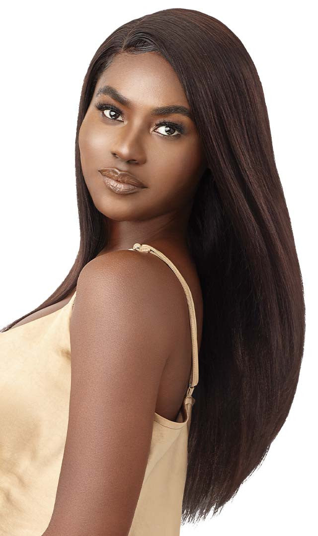 OUTRE Mytresses Gold Label 100% Unprocessed Human Hair Lace Front Wig HH-KRISTABEL