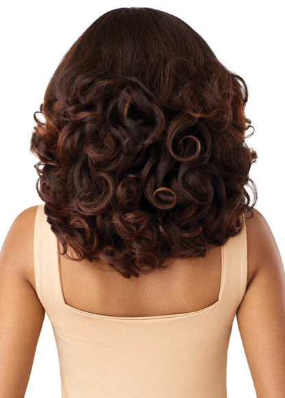 OUTRE Synthetic Melted Hairline Kinky Soft Edges HD Lace Front Wig - KINKYSOFT 02