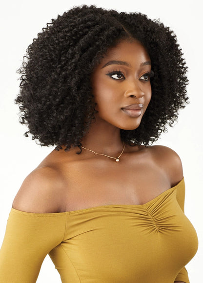 OUTRE Synthetic Melted Hairline Kinky Soft Edges HD Lace Front Wig - KINKYSOFT 03