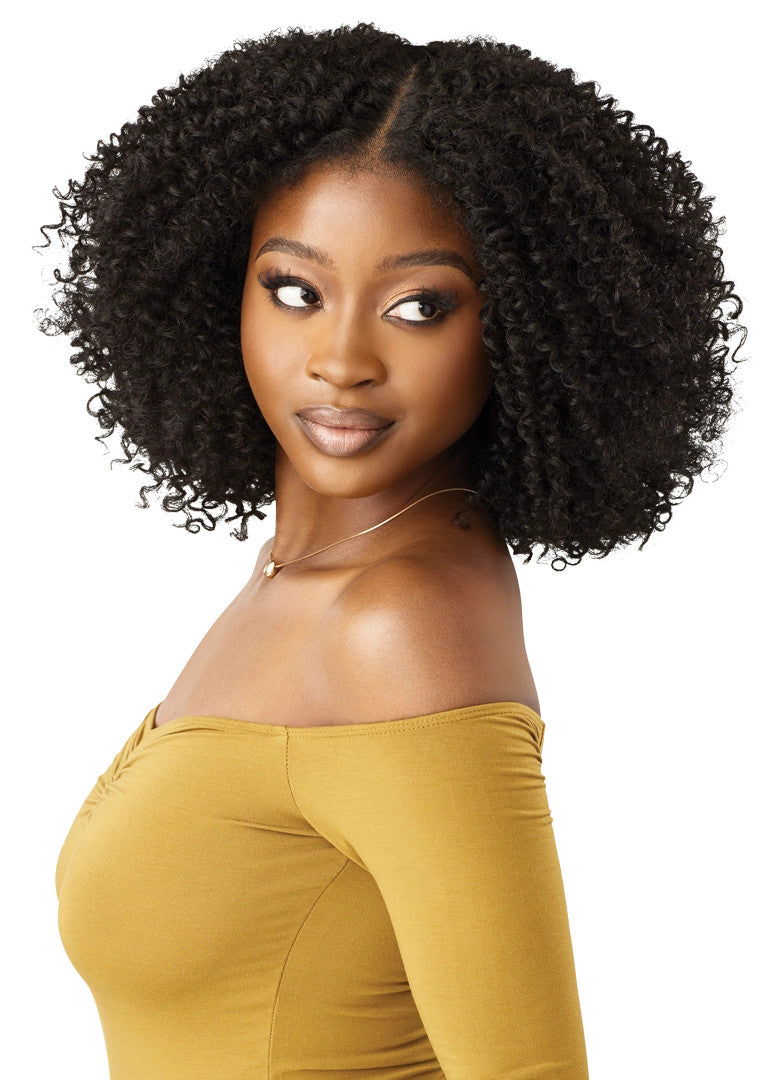 OUTRE Synthetic Melted Hairline Kinky Soft Edges HD Lace Front Wig - KINKYSOFT 03