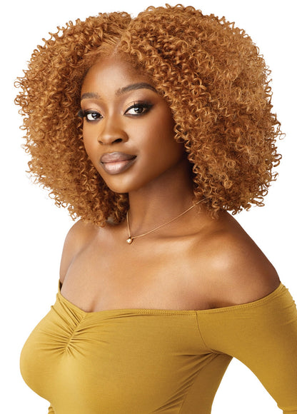 OUTRE Synthetic Melted Hairline Kinky Soft Edges HD Lace Front Wig - KINKYSOFT 03