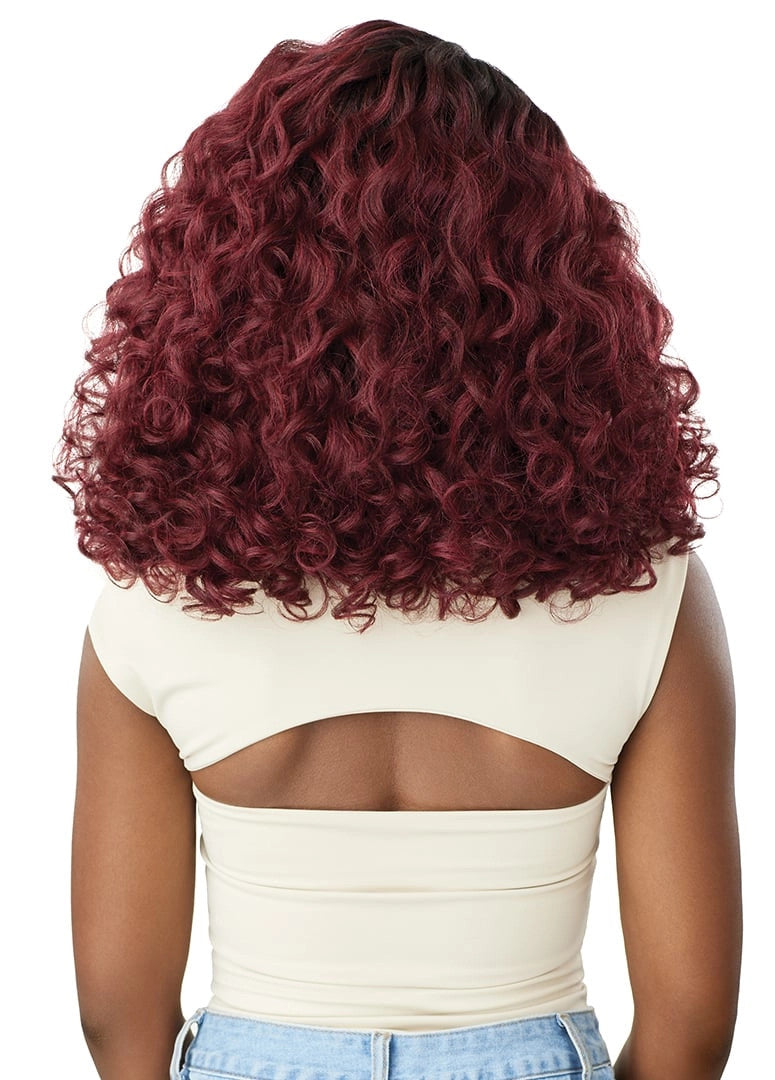 OUTRE Synthetic Melted Hairline KinkySoft Edges Lace Front Wig - KINKYSOFT 04