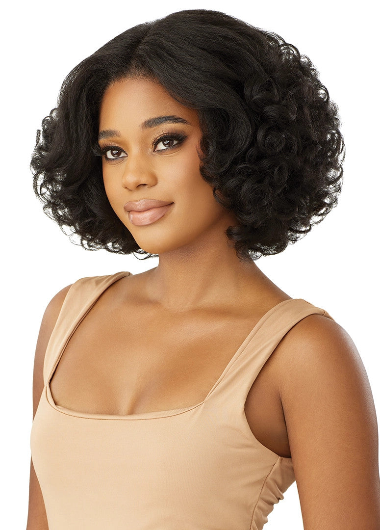 OUTRE Synthetic Melted Hairline KinkySoft Edges Lace Front Wig - KINKYSOFT 05