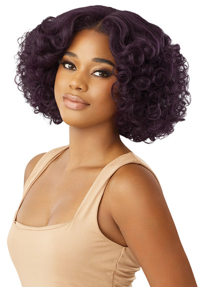 OUTRE Synthetic Melted Hairline KinkySoft Edges Lace Front Wig - KINKYSOFT 05
