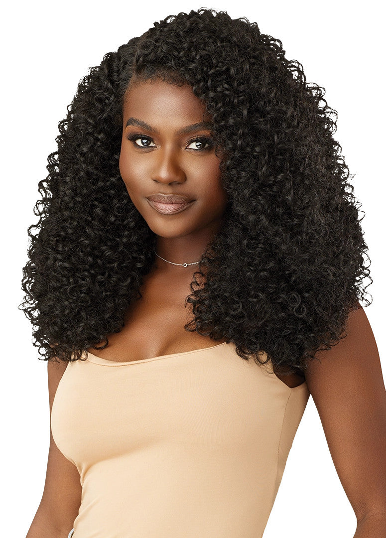 OUTRE Synthetic Melted Hairline KinkySoft Edges Lace Front Wig - KINKYSOFT 07