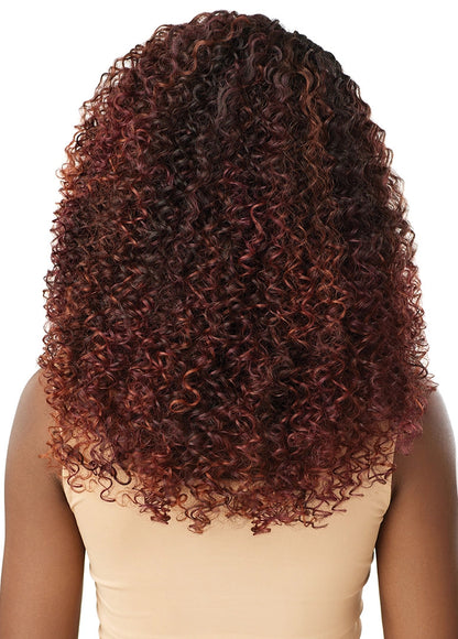 OUTRE Synthetic Melted Hairline KinkySoft Edges Lace Front Wig - KINKYSOFT 07