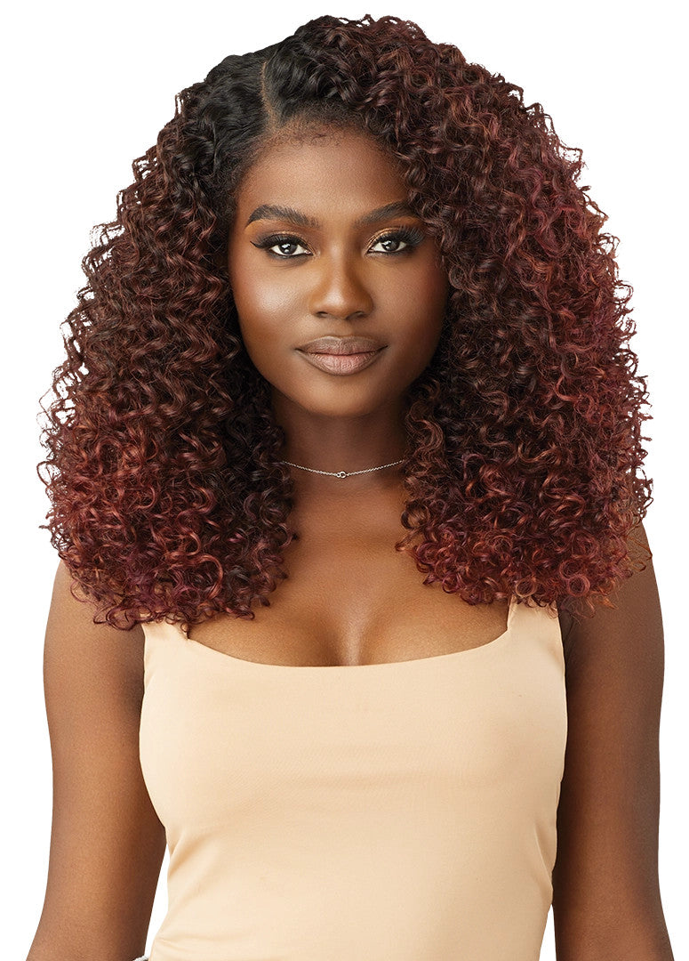 OUTRE Synthetic Melted Hairline KinkySoft Edges Lace Front Wig - KINKYSOFT 07