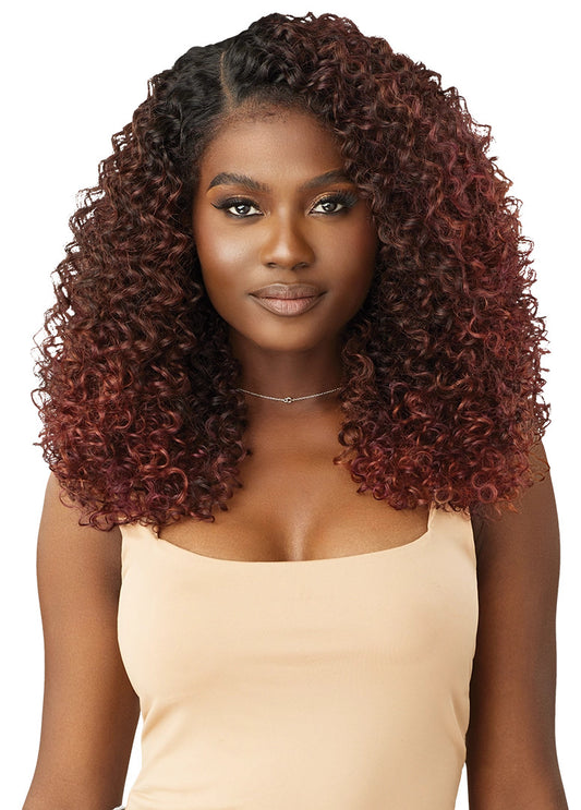 OUTRE Synthetic Melted Hairline KinkySoft Edges Lace Front Wig - KINKYSOFT 07