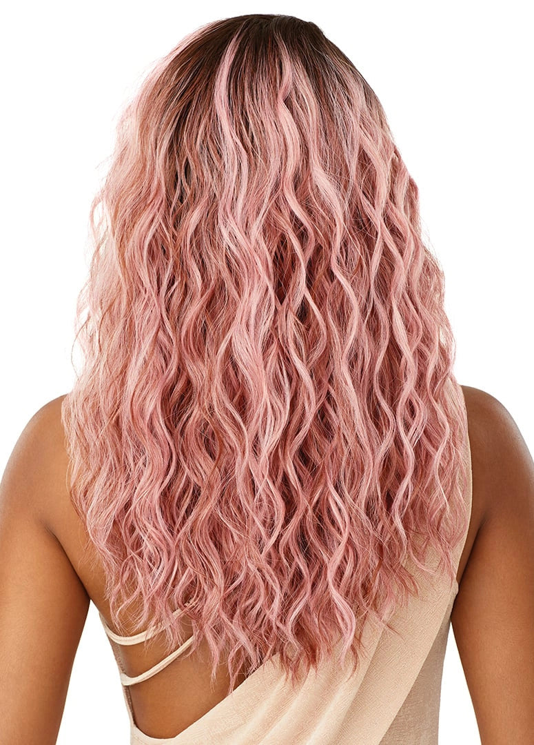 OUTRE Synthetic Melted HairlineHD Lace Front Wig - CARESS
