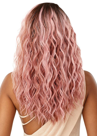 OUTRE Synthetic Melted HairlineHD Lace Front Wig - CARESS