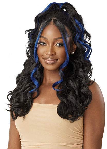OUTRE Synthetic Melted Hairline HD Lace Front Wig - ELLINGTON