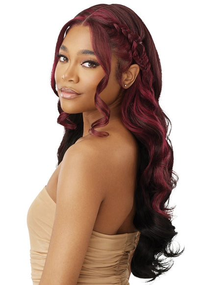 OUTRE Synthetic Melted Hairline Lace Front Wig - IVARA