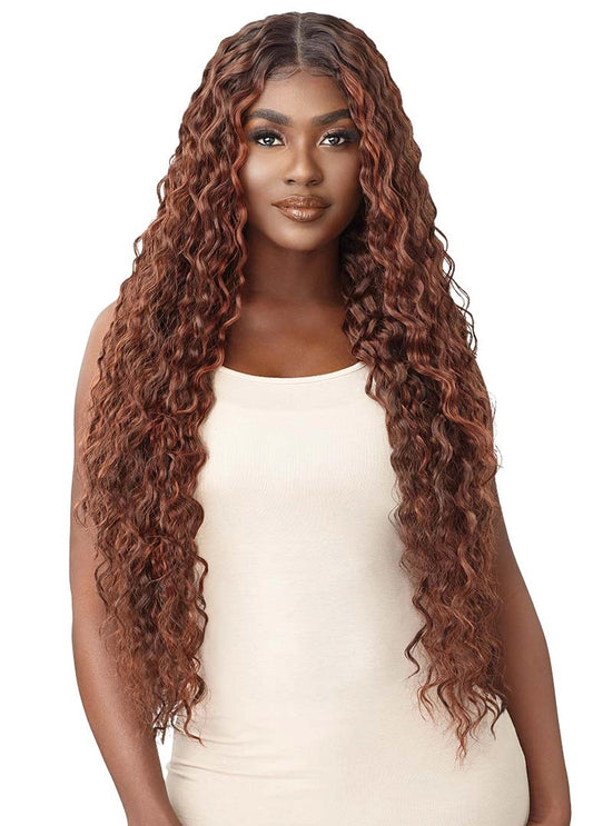 OUTRE Synthetic Melted Hairline HD Lace Front Wig - Kallara
