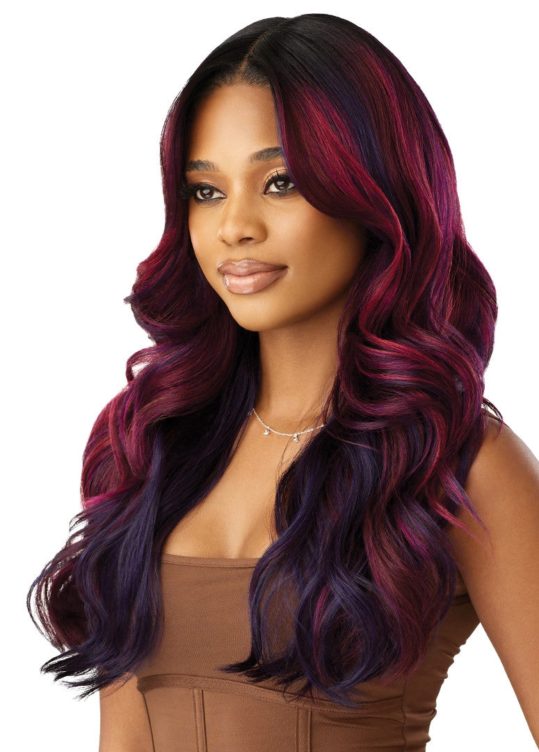 OUTRE Synthetic Melted Hairline HD Lace Front Wig - Alvina