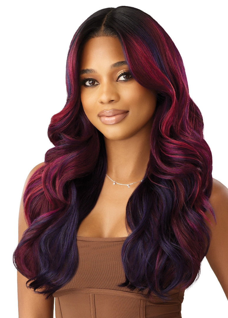 OUTRE Synthetic Melted Hairline HD Lace Front Wig - Alvina