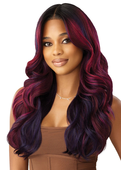 OUTRE Synthetic Melted Hairline HD Lace Front Wig - Alvina
