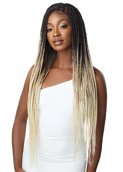 OUTRE 13x4 HD Pre-Braided Lace Front Wig - Knotless Square Part Braids