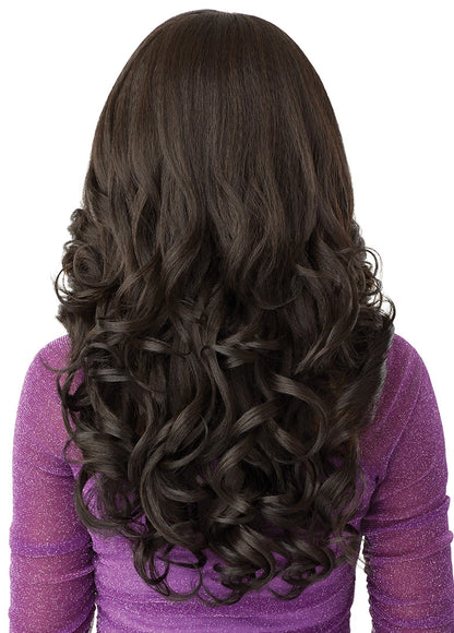 OUTRE Synthetic Perfect Hairline Swoop Series Glueless Lace Frontal Wig - Swoop 10