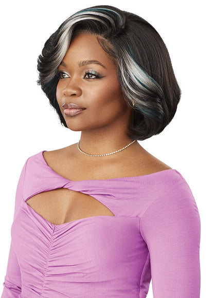 OUTRE Synthetic Perfect Hairline Swoop Series Glueless Lace Frontal Wig - Swoop 13