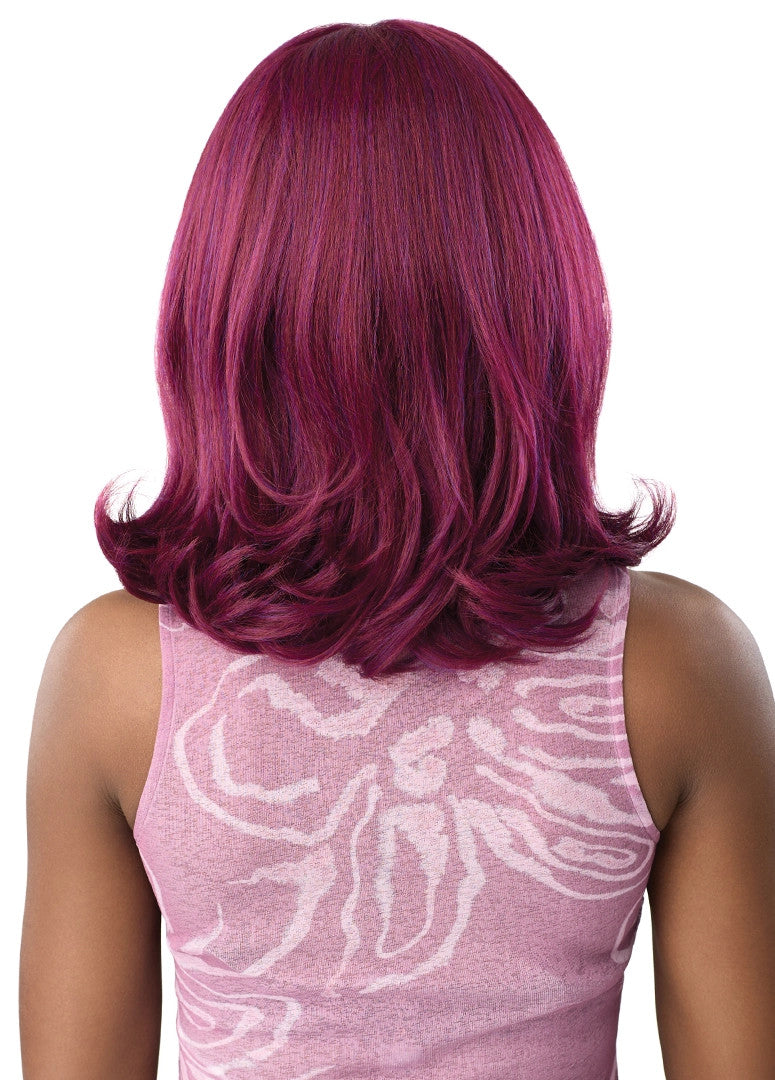 OUTRE Synthetic Perfect Hairline Swoop Series Glueless Lace Frontal Wig - Swoop 14