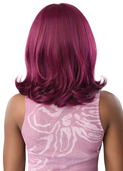 OUTRE Synthetic Perfect Hairline Swoop Series Glueless Lace Frontal Wig - Swoop 14
