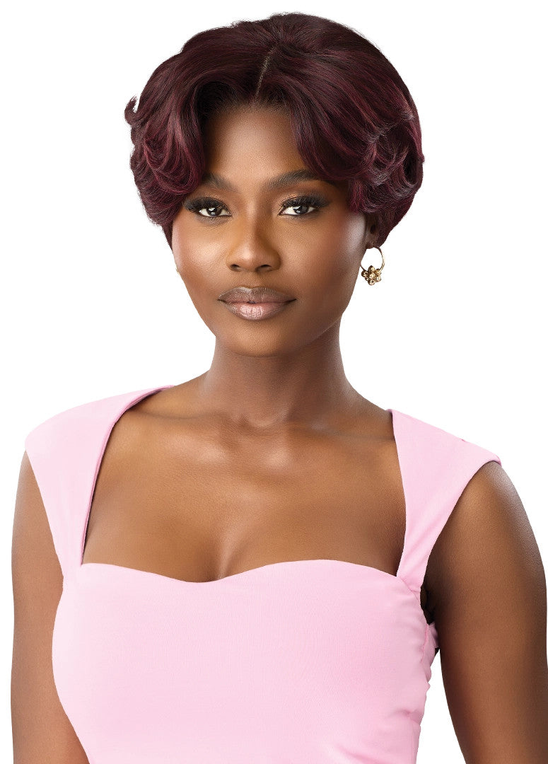 OUTRE Synthetic Perfect Hairline Swoop Series Glueless Lace Frontal Wig - Swoop 15