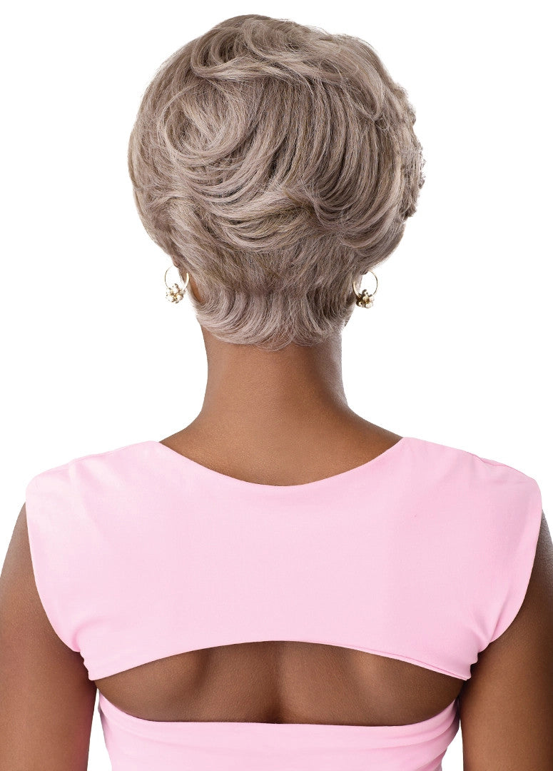 OUTRE Synthetic Perfect Hairline Swoop Series Glueless Lace Frontal Wig - Swoop 15