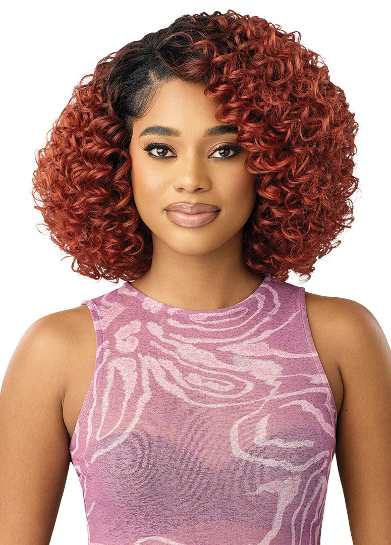 OUTRE Synthetic Perfect Hairline Swoop Series Glueless Lace Frontal Wig - Swoop 16