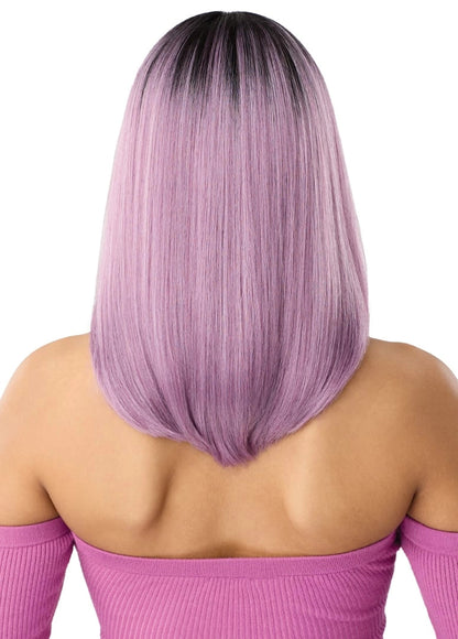 OUTRE Synthetic Perfect Hairline Swoop Series Glueless Lace Frontal Wig - Swoop 17
