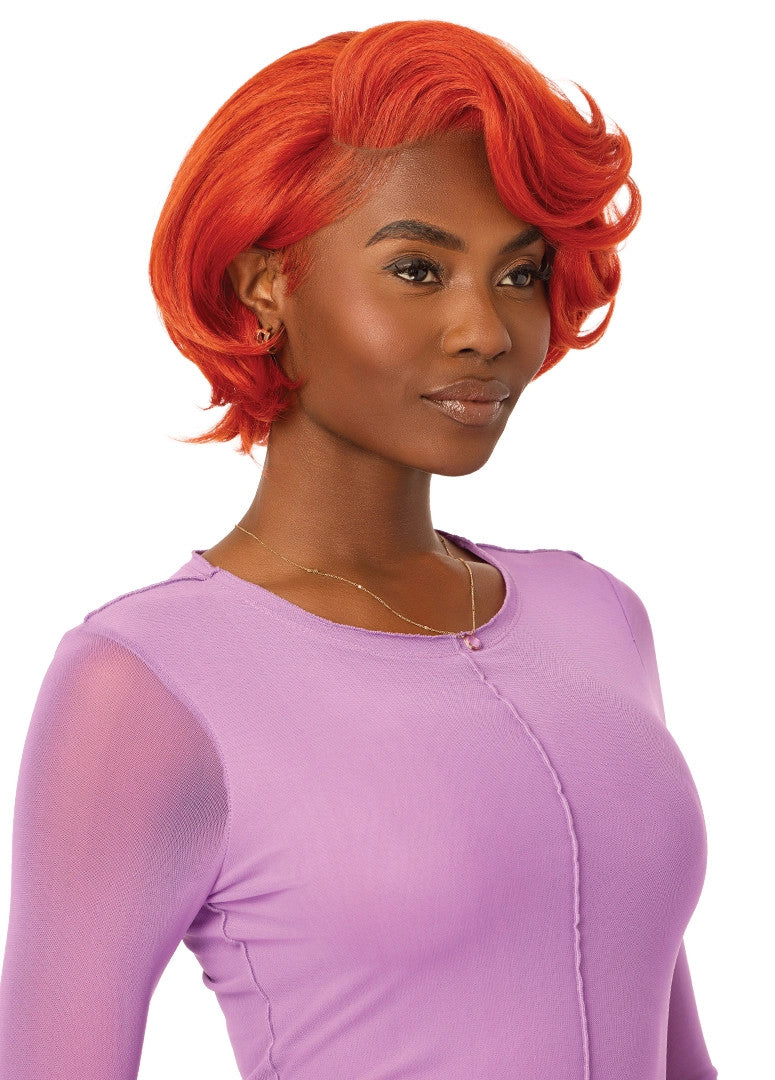 OUTRE Synthetic Perfect Hairline Swoop Series Glueless Lace Frontal Wig - Swoop 18