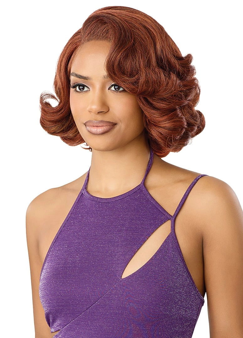 OUTRE Synthetic Perfect Hairline Swoop Series Glueless Lace Frontal Wig - Swoop 22