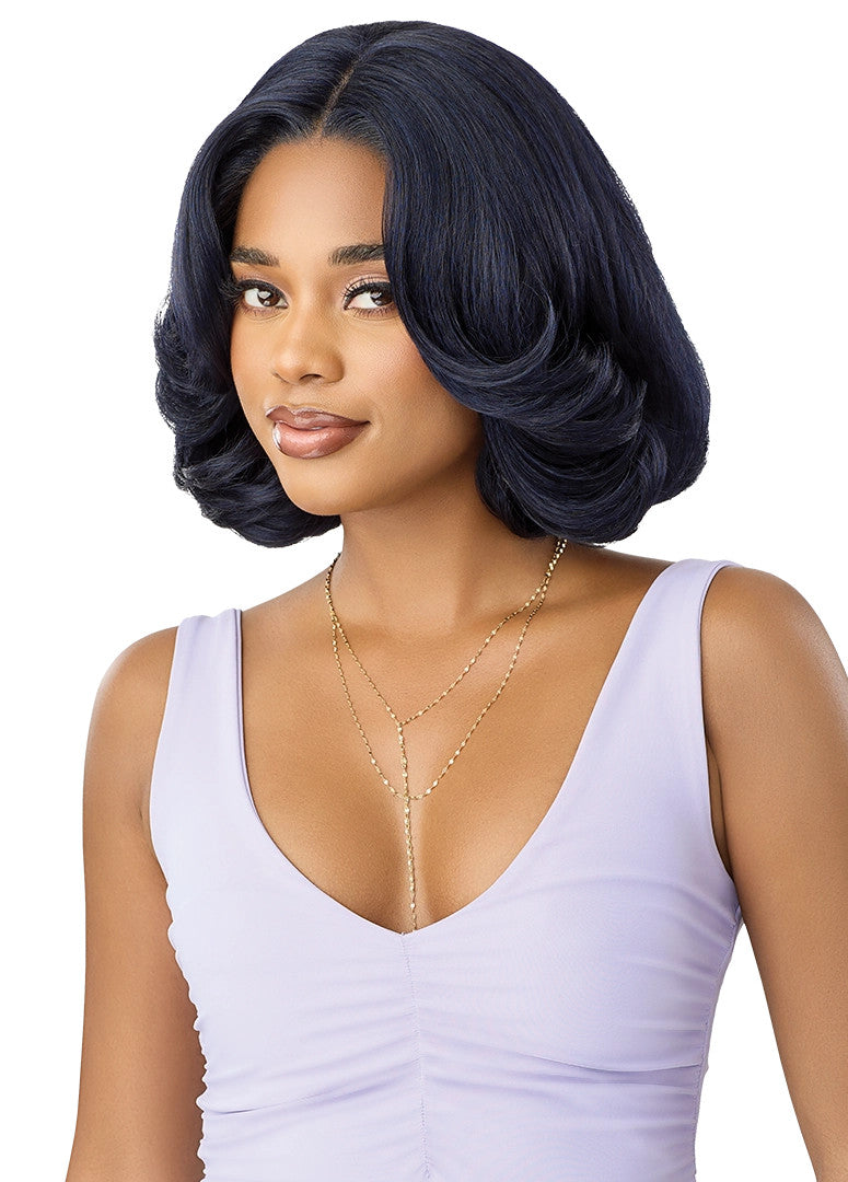 OUTRE Synthetic Perfect Hairline Swoop Series Glueless Lace Frontal Wig - Swoop 23