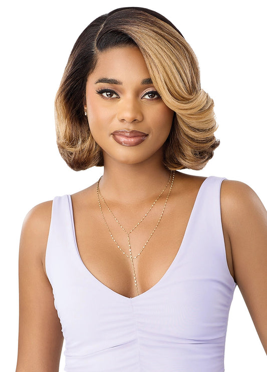 OUTRE Synthetic Perfect Hairline Swoop Series Glueless Lace Frontal Wig - Swoop 23