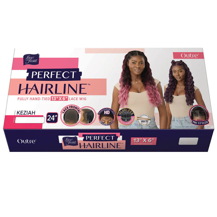 OUTRE Perfect Hairline Synthetic HD Lace Wig - Keziah