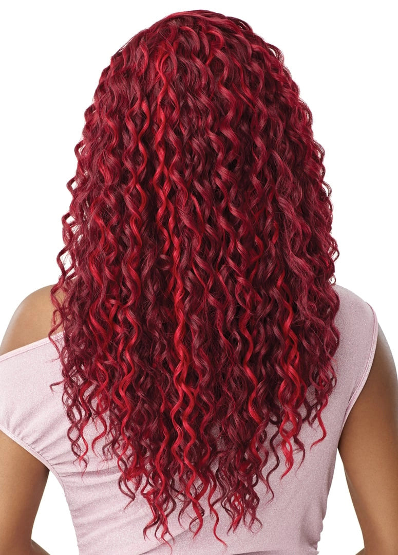 OUTRE Synthetic Perfect Hairline Swoop Series Glueless Lace Frontal Wig - Swoop 09