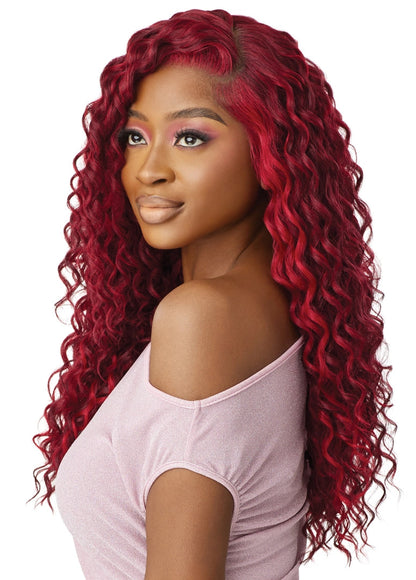 OUTRE Synthetic Perfect Hairline Swoop Series Glueless Lace Frontal Wig - Swoop 09