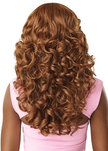 OUTRE Synthetic Perfect Hairline Swoop Series Glueless Lace Frontal Wig - Swoop Y-Part 204