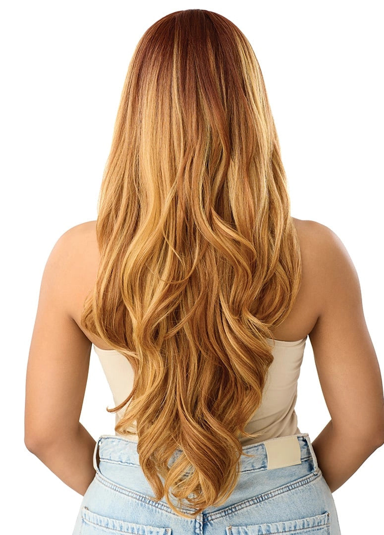 OUTRE Synthetic Perfect Hairline Swoop Series Glueless Lace Frontal Wig - Swoop Y-Part 206