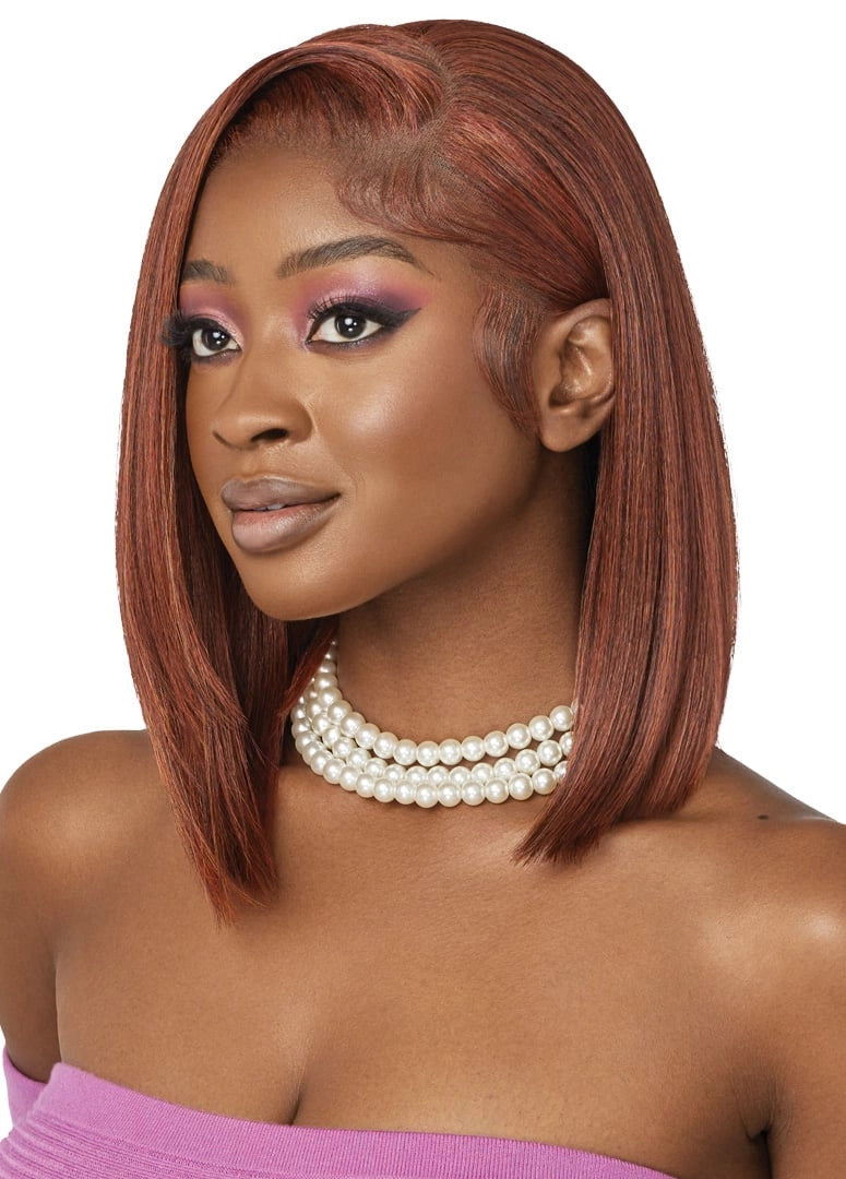 OUTRE Synthetic Perfect Hairline Swoop Series Glueless Lace Frontal Wig - Swoop 05