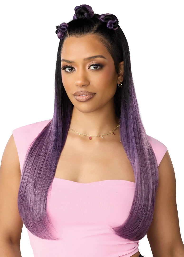OUTRE Perfect Hairline True Frontal Synthetic HD 13x6 Lace Front Wig - Peak 712