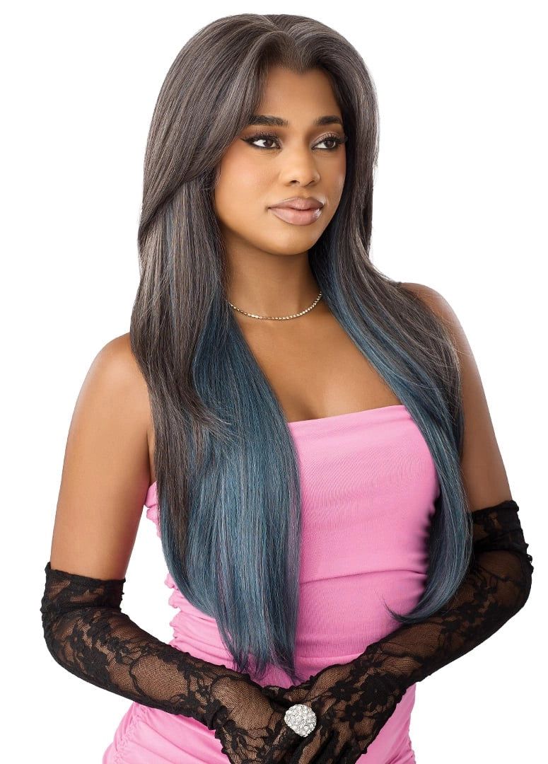 OUTRE Perfect Hairline True Frontal Synthetic HD 13x6 Lace Front Wig - Peak 717
