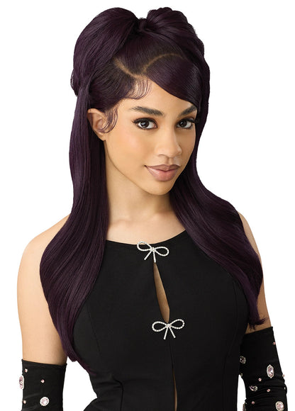 OUTRE Perfect Hairline True Frontal Synthetic 13x6 HD Lace Front Wig - PEAK EDGE 708