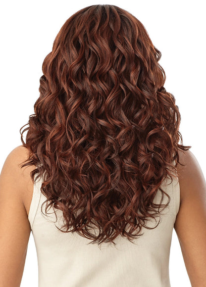 OUTRE HD Transparent Lace Front Wig - EVALEE