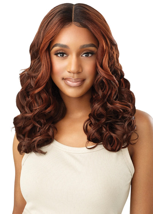 OUTRE HD Transparent Lace Front Wig - EVALEE