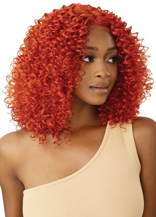 OUTRE HD Transparent Lace Front Wig - KIONE
