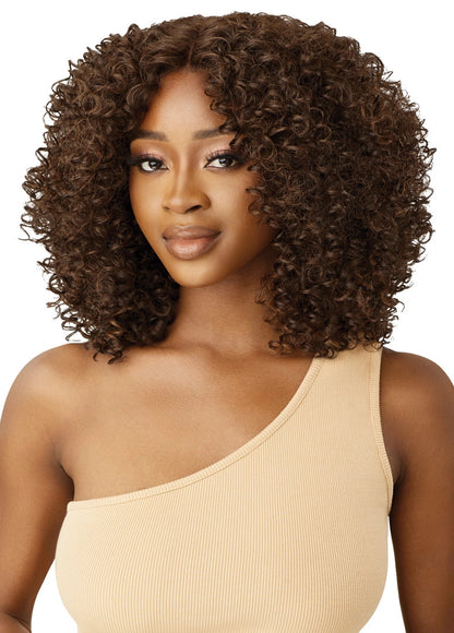 OUTRE HD Transparent Lace Front Wig - KIONE