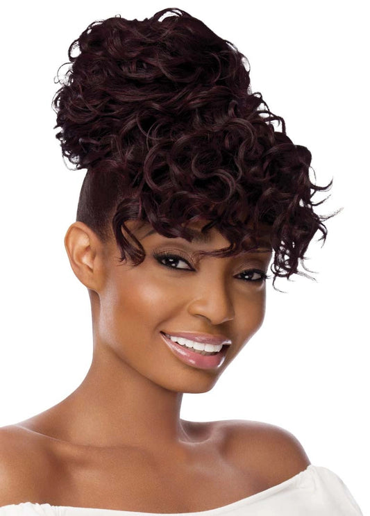 OUTRE Synthetic Pretty Quick Bang X Ponytail - CYNDI