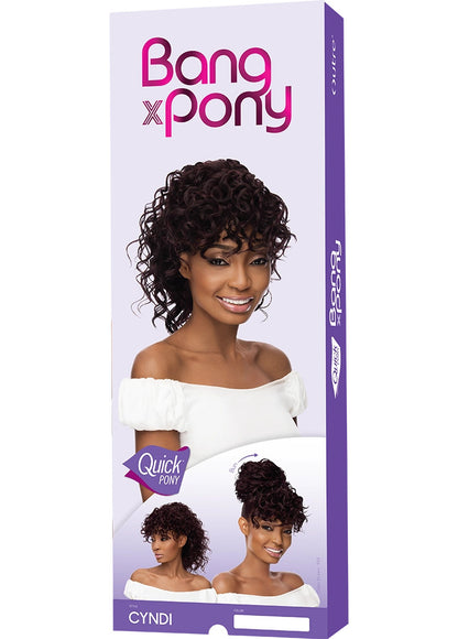 OUTRE Synthetic Pretty Quick Bang X Ponytail - CYNDI