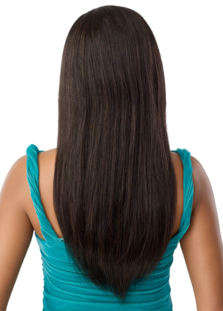 OUTRE 100% Unprocessed Human Hair EVERROOT Half Wig - HH-Yaki Straight 22"